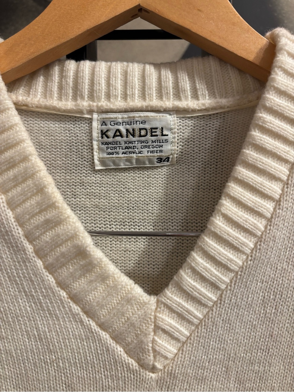 Kandel Mills Vintage Cheerleading Set Pleated Skirt and Sweater 84 - Picture 5 of 6